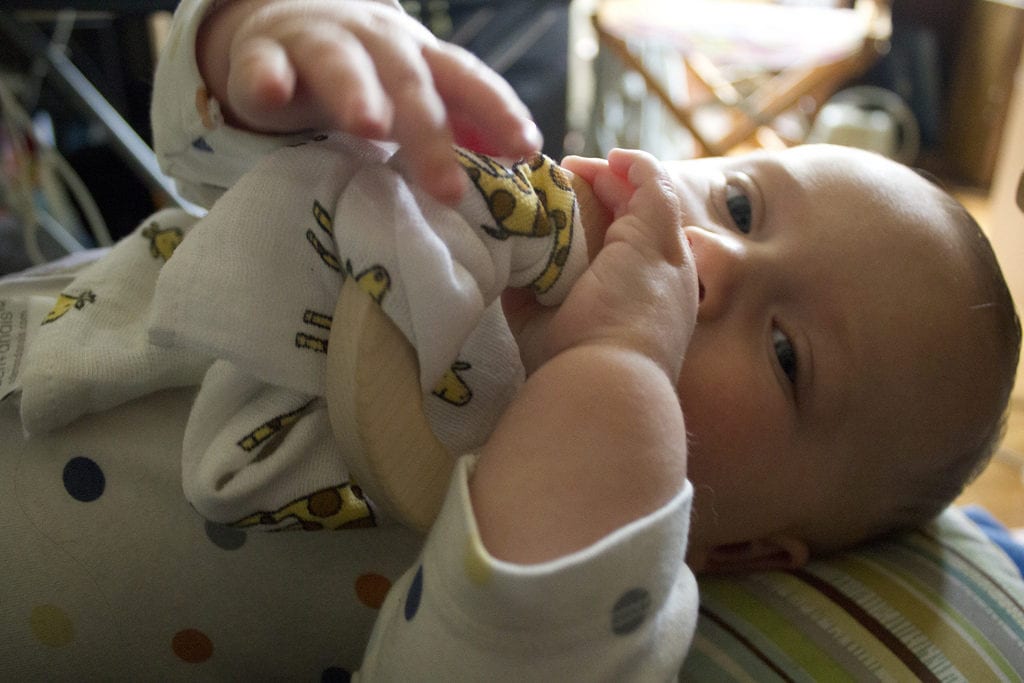 help baby through teething