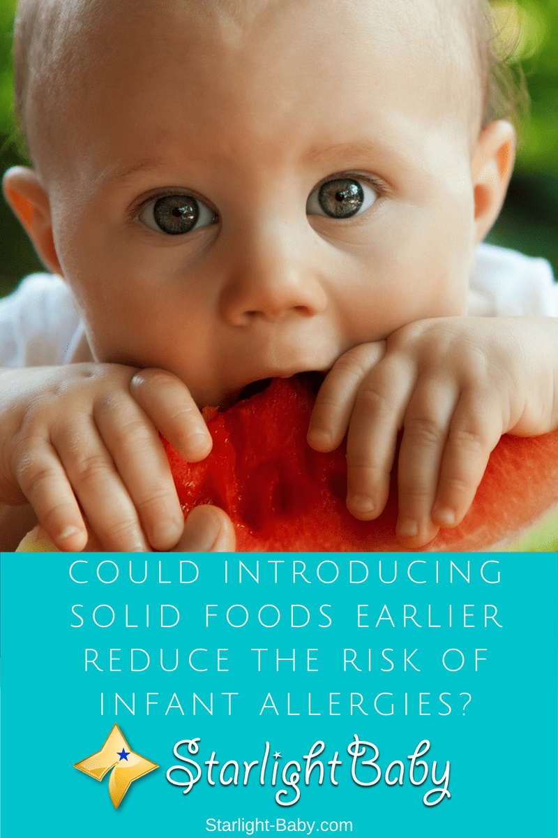 Could Introducing Solid Foods Earlier Reduce The Risk Of ...