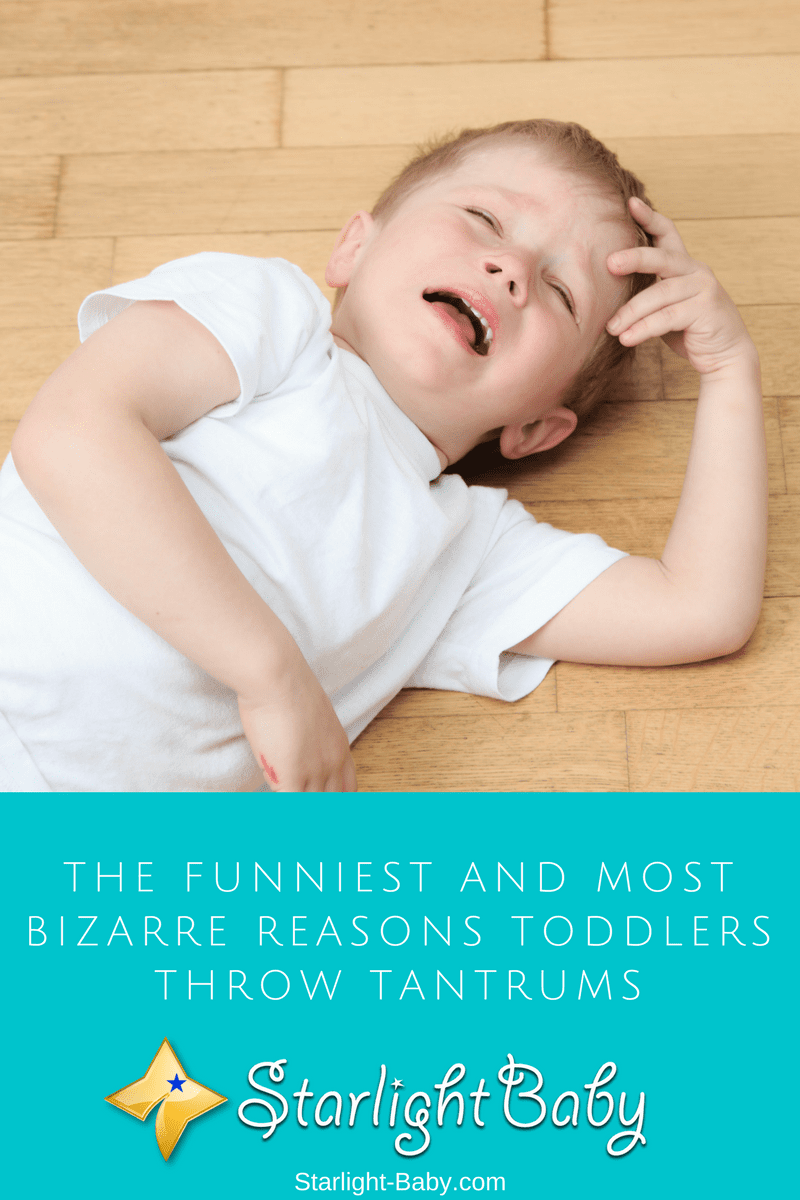 The Funniest And Most Bizarre Reasons Toddlers Throw Tantrums