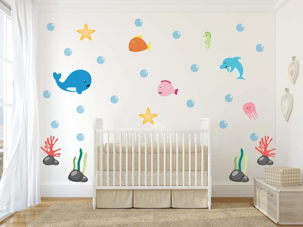 Under The Sea Nursery Wall Art