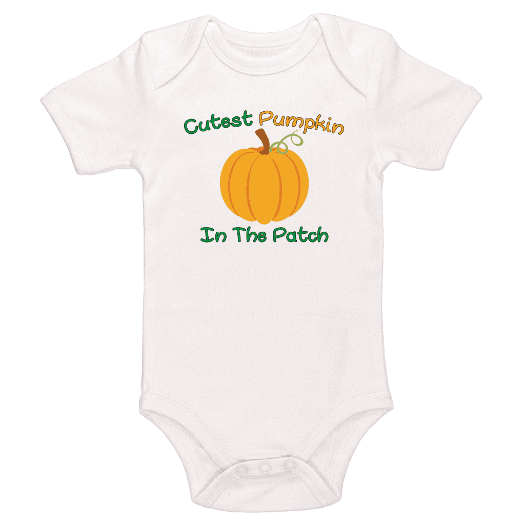 Cutest Pumpkin In The Patch Bodysuit By Kinacle